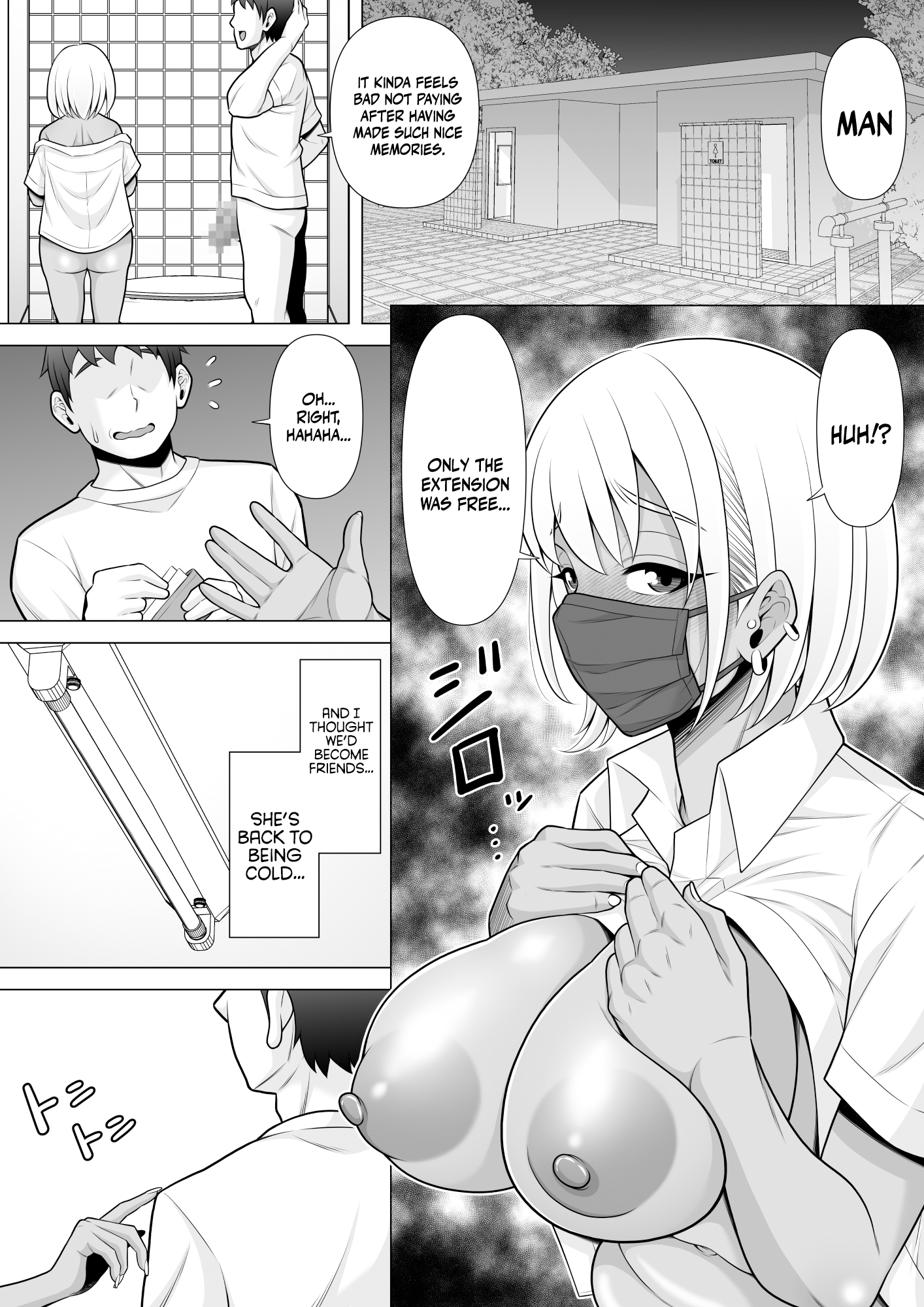 Hentai Manga Comic-Story About How I Hired And Creampied A Black Gal From A Famed Standing Girl Park-Read-33